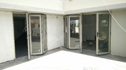 Bi-Fold Doors installation